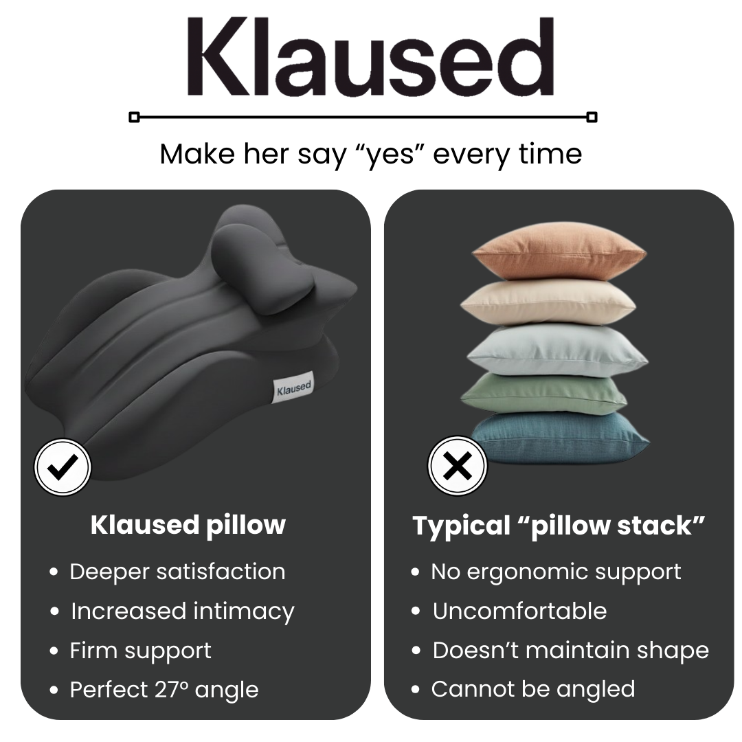 Ergonomic intimacy pillow