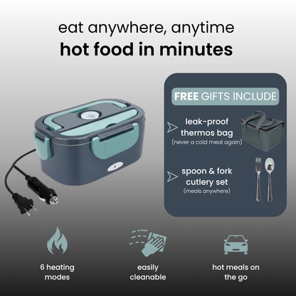 2 in 1 electric lunchbox