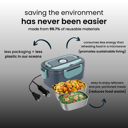 2 in 1 electric lunchbox